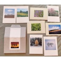 Почтовые открытки одним лотом Post Card Nature Collection 1990 Shinzo Maeda Takushinkan Japan
