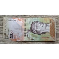 Werty71 Венесуэла 2000 боливаров 2016 UNC банкнота