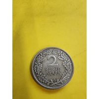2 рейхсмарки 1925 г. (А), отличная монетка. СМОТРИТЕ ДР. МОИ ЛОТЫ.. Большая распродажа!