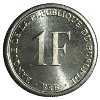 Бурунди 1 франк, 2003 [UNC]