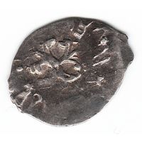 Деньга ~1485-1505 Иван III Васильевич (Великий) Трилистник чеканка в Москве _состояние XF