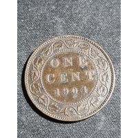 Канада 1 цент 1904 (1 предложение на АУ)