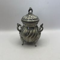 Сахарница оловянная. Италия. Арт 3233