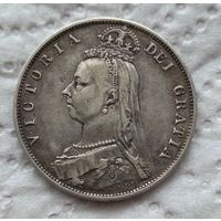 Великобритания 1/2 кроны 1887
