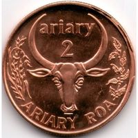 Мадагаскар 2 ариари 2003 UNC