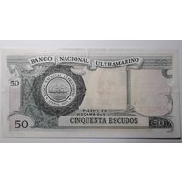 Мозамбик, 50 эскудо 1970 г. Серия A. EF.