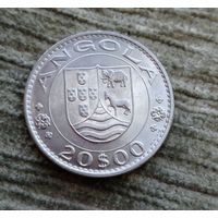Werty71 Ангола 20 эскудо 1971 Блеск