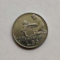 Ватикан 50 лир 1978 г.