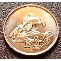 Токелау 1 цент, 2012  ( 1-2-4 )