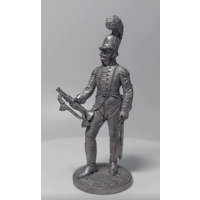 Статуэтка Штаб-трубач Драгунского полка Оловянный сплав