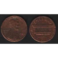 США km201 1 цент 1980 год (-) (_3 ТОРГ ЛЮБОЙ
