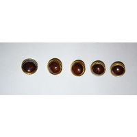 Пуговицы на ножке. Вставка из керамики