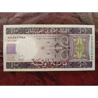 100 угий Мавритания 2015 г.