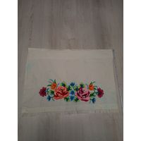 Вышитая шторка, занавеска винтаж