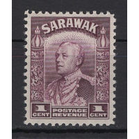 Саравак 1934** 1 cent, сэр Чарльз Вайнер Брукс - Третий и последний раджа Саравака из династии Белых раджей SG#106