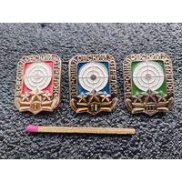 Комплект знаков. Ворошиловский стрелок. 1, 2, 3 степень