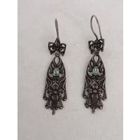 Серьги.