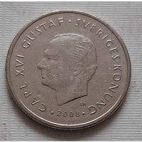 1 крона 2008 г. Швеция
