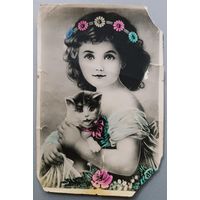 Девочка. Размер 11,7х17,5 см
