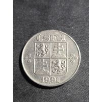 Чехословакия 2 кроны 1991