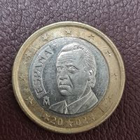 Испания 1 евро 2002