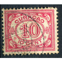 Нидерландские колонии - Кюрасао - 1926г. - цифры, 10 с - 1 марка - гашёная [Mi 83]. #3-WB-101-A-1