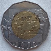 Хорватия 25 кун 1999 г. Европейский Союз