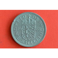 Великобритания 1 шиллинг 1966 с 1 руб