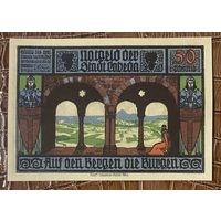 Нотгельд 75 пфеннигов 1921 год. Зиденбург. Веймарская республика