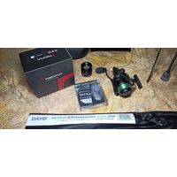 Катушка Piscifun CarbonX 1000 + Шнур Akkoi Mask Ultra X4 (130 м; 0.05 мм) dark green