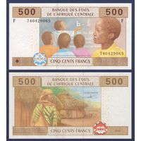 Экваториальная Гвинея, 500 франков 2002 г., P-506Fc, UNC