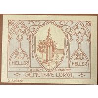 Нотгельд Австрия 20 геллеров 1920
