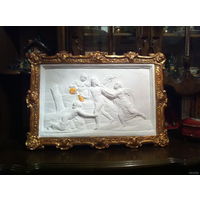 - Барельеф У ОЗЕРА 57х40 см панно