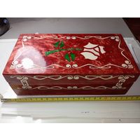 Винтажная шкатулка . Перламутр . СССР