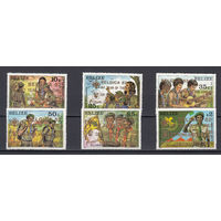 Фил. выставка. Белиз. 1982. 6 марок с надпечатками. Michel N 661-666 (65,0 е)