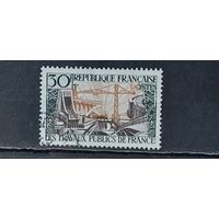РАСПРОДАЖА ФРАНЦИЯ 1957г. Полная серия. Гаш.