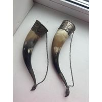 Винтаж: Серебряный рог изобилия Серебро 875пр. Редкость!