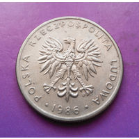 20 злотых 1986 Польша #02