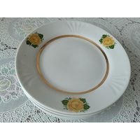 Тарелки десертные Рига, фарфор 5 шт.одним лотом