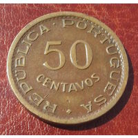 Мозамбик. 50 сентавос 1957