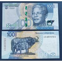 ЮАР, 100 рэнд 2023 г., P-W151 (AB, президент Нельсон Мандела), UNC