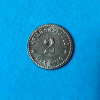 2 пфеннига(1919г.) г.Гота. Сохран! Расспродажа!