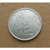 Острова Кука, 50 центов 2010 г., Елизавета II (1952-2022)
