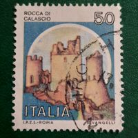 Италия. Архитектура. Замок Rocca di Calascio