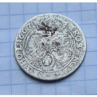 6 гроша 1667 год