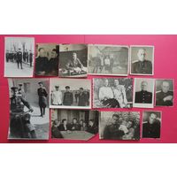 Фото "Этапы жизни офицера" (на всех фото одно лицо), 13 шт.