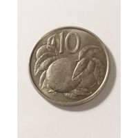 Острова Кука 10 центов 1992