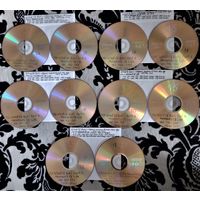 DVD MP3 сборник музыки в стиле New Age - V/A Wind Of Bury в 8-ми частях на 30 DVD. Часть 4 - Moments Of Life - 236 выпусков, часть 5 - Movie Magic - выпуски 1-14 (из 17-ти)  на 10-ти DVD.