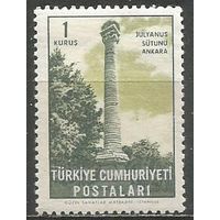 Турция. Исторические здания в Анкаре. Юлианская колонна. 1963г. Mi#1854.