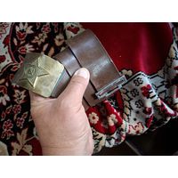 Ремень солдатский ВС СССР латунная пряжка